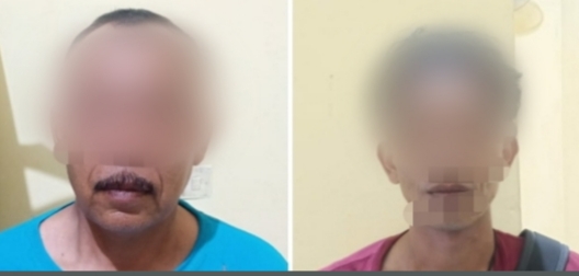 Mohamad Abdullah dan Mohamad Erwin diciduk karena melakukan pemerasan kepada korbanya hingga belasan juta rupiah. SP/DIK