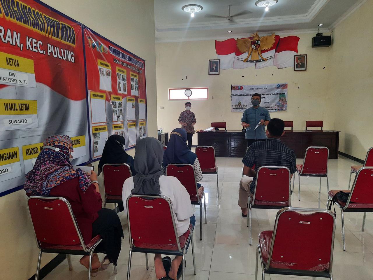 Program Matching Fund 2021 dilaksanakan di Desa Plunturan, Kecamatan Pulung, Ponorogo. SP/MBI