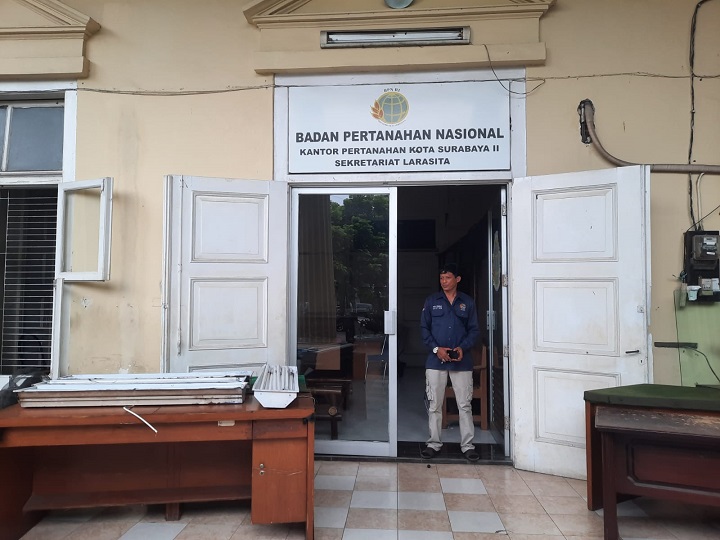 Gedung BPN yang sebelumnya di era penjajahan Belanda merupakan gedung Loge de Vriendschap, yang kini akan beralih kepemilikan ke swasta. SP/Bayu