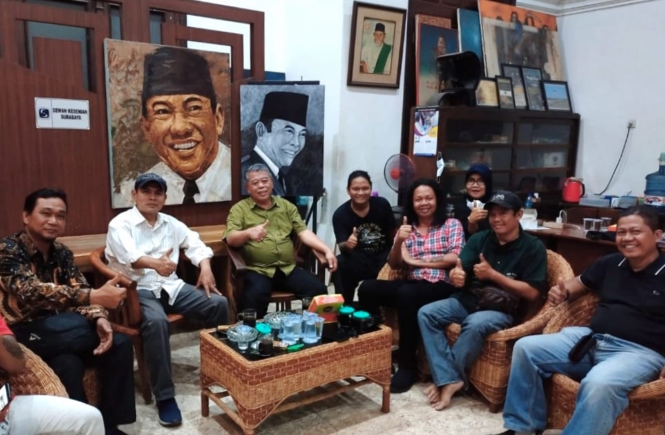 DKS Surabaya bersama Ketua DPRD Jatim Kusnadi SH