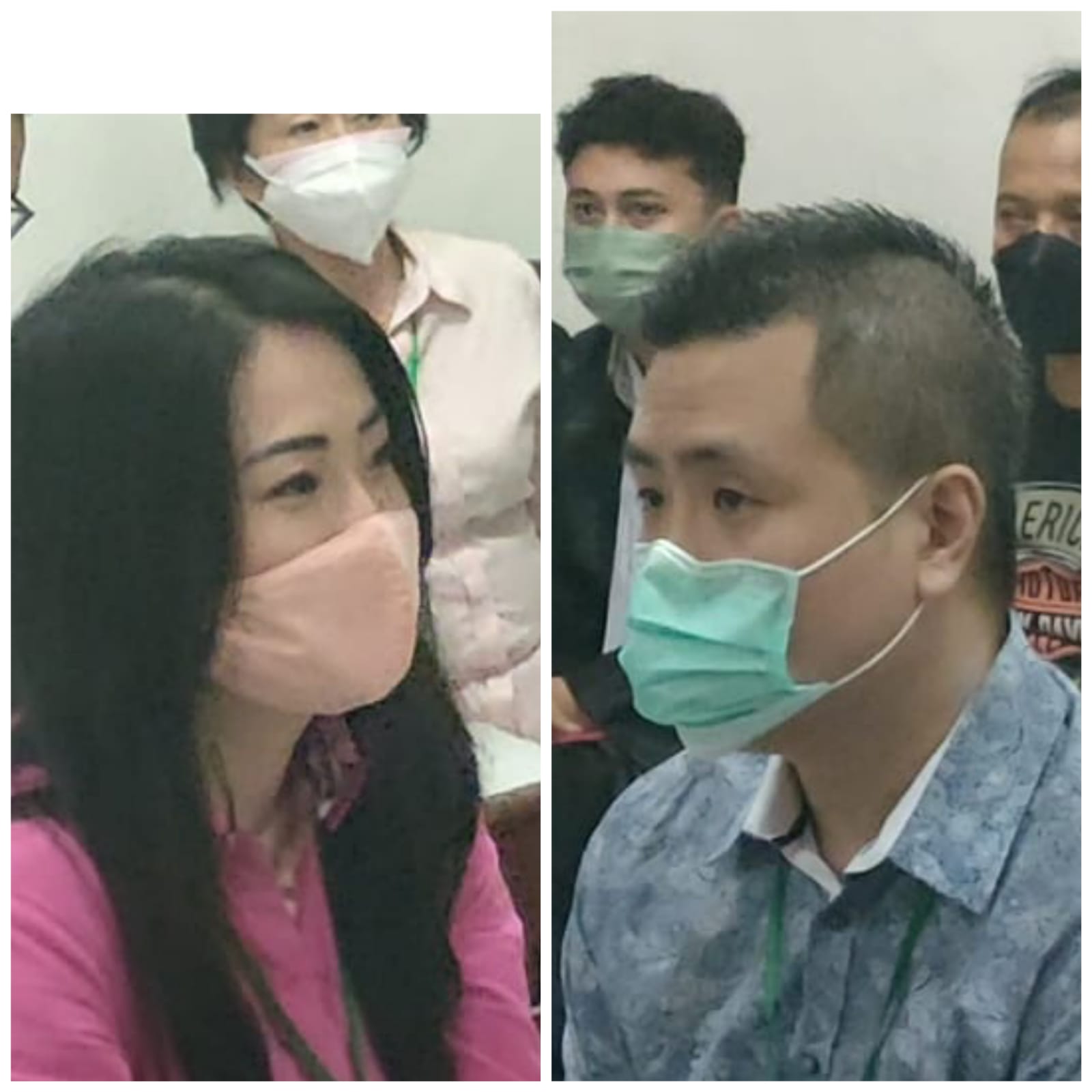 Terdakwa The Irsan Pribadi Susanto menjalani sidang di PN Surabaya. SP/BUDI