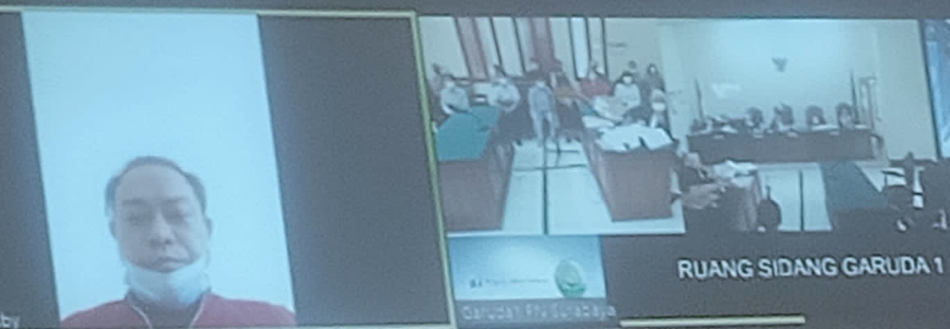 Enam orang saksi dari perusahaan PT.Surya Pertiwi TBK, dihadirkan dipersidangan.