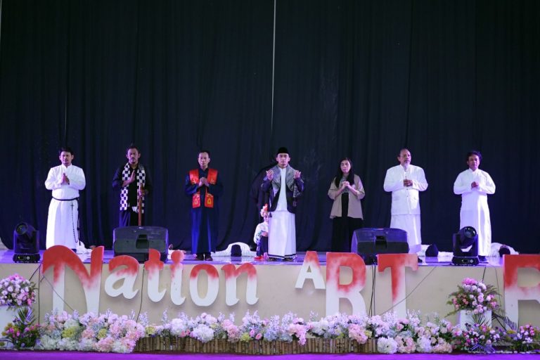 Wakil Wali Kota Pasuruan Mas Adi pada pelaksanaan Youth Nation Art's Fest 2022.