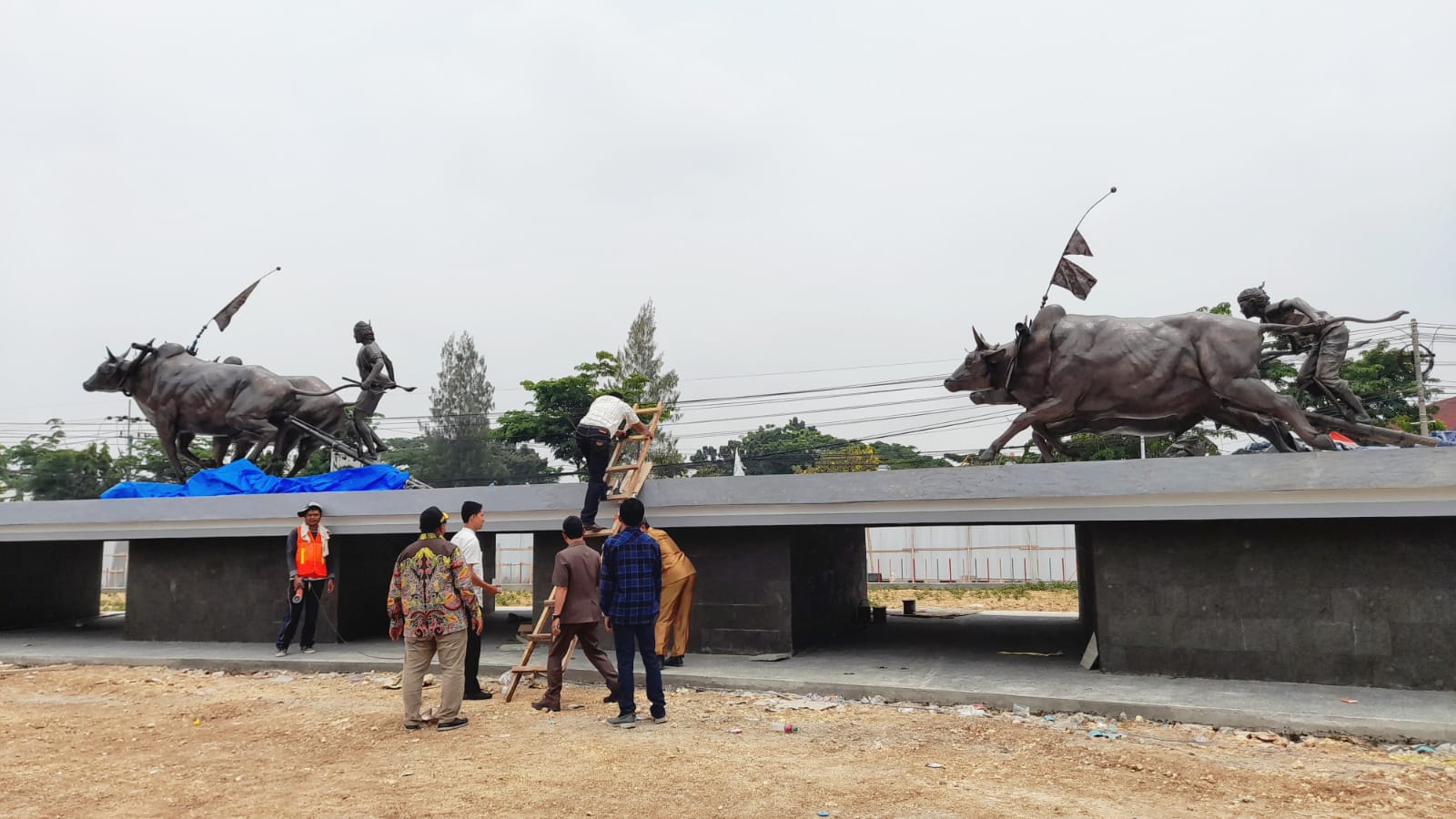 Alun - alun Trunojoyo Sampang.