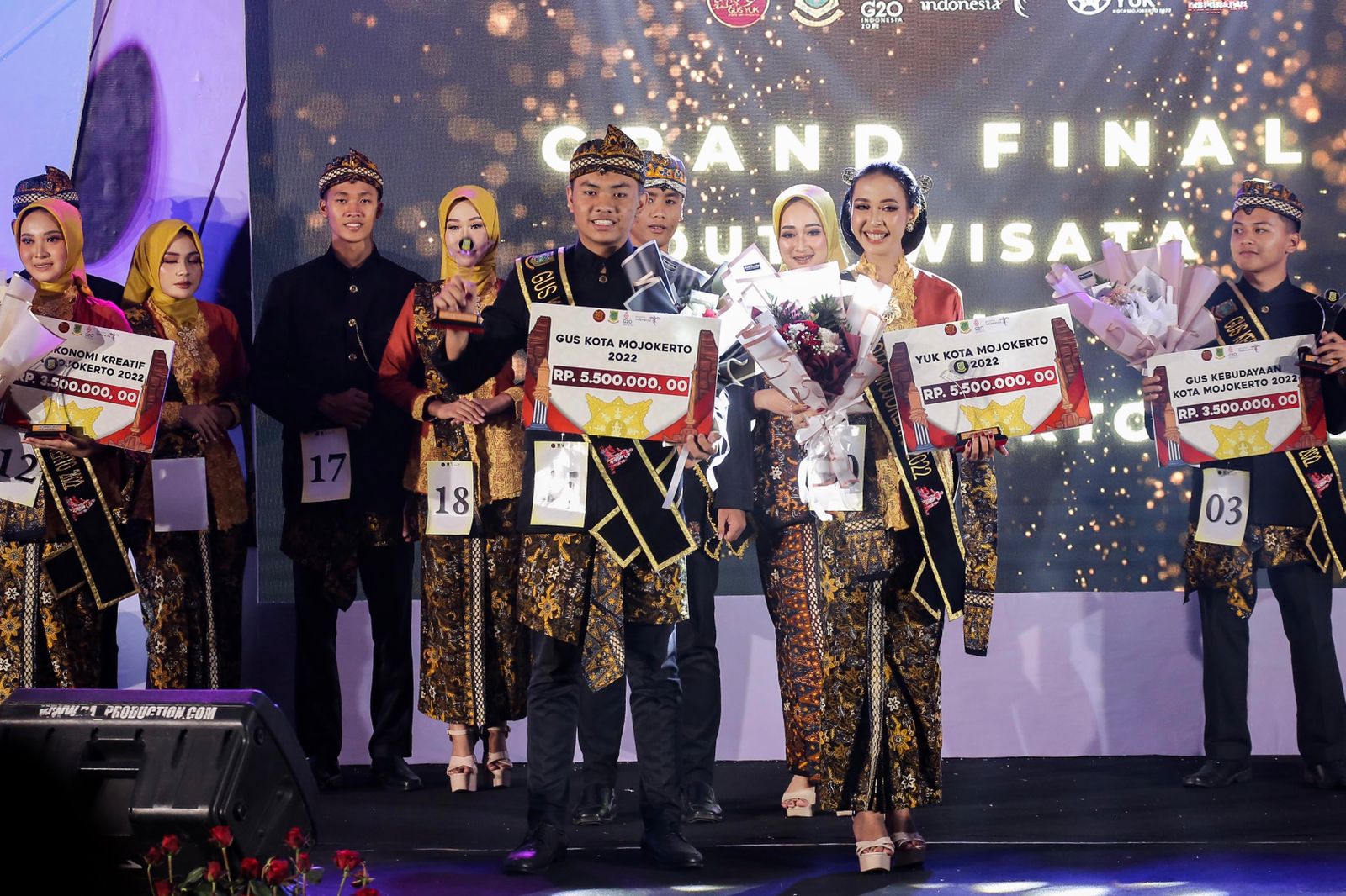 Malam grand final gus dan yuk Kota Mojokerto 