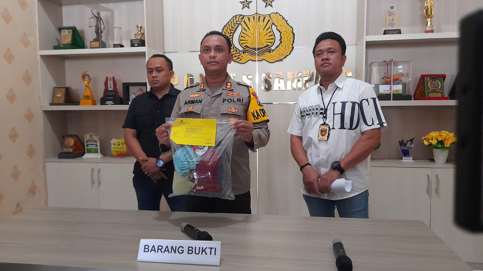 Kapolres Sampang, AKBP Arman.