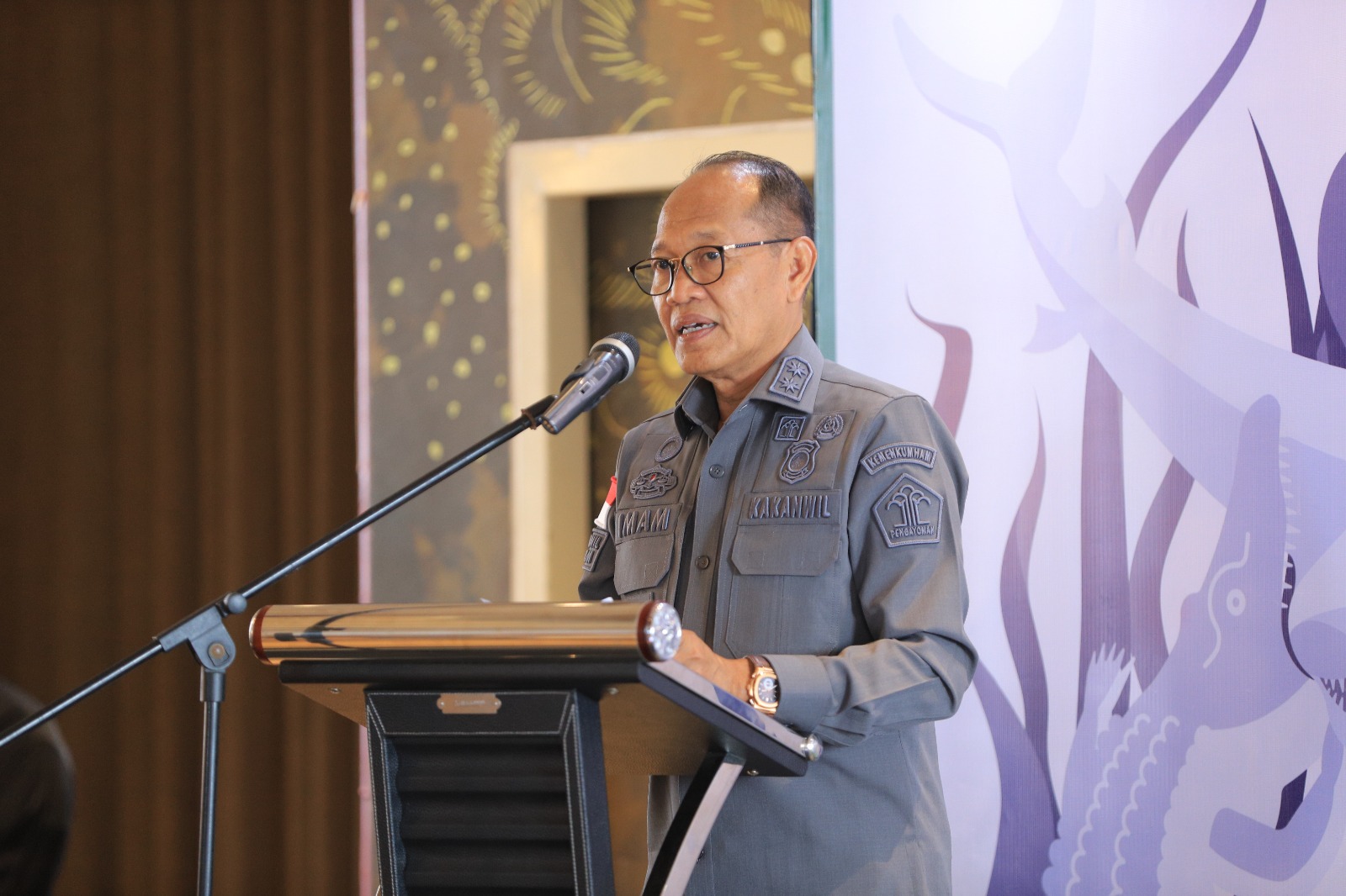 Kakanwil Kemenkumham Jatim Imam Jauhari. Foto: Kanwil Kemenkumham Jatim.