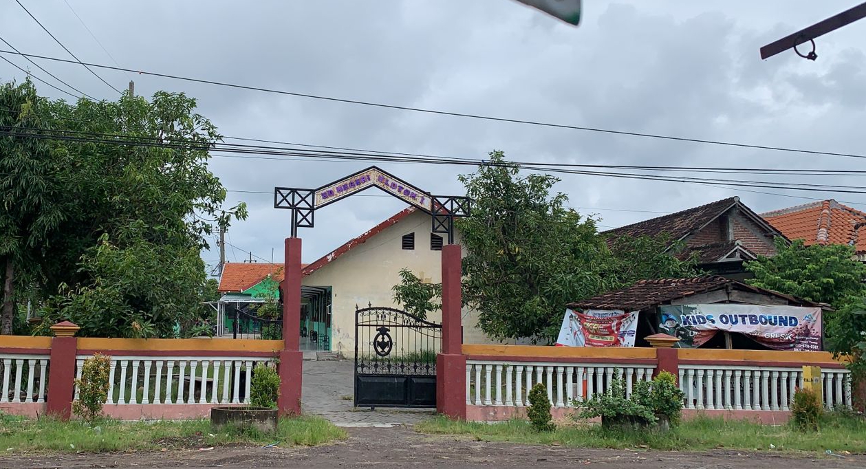 SD Negeri 1 Klotok Balongpanggang. Foto: SP/Grs.
