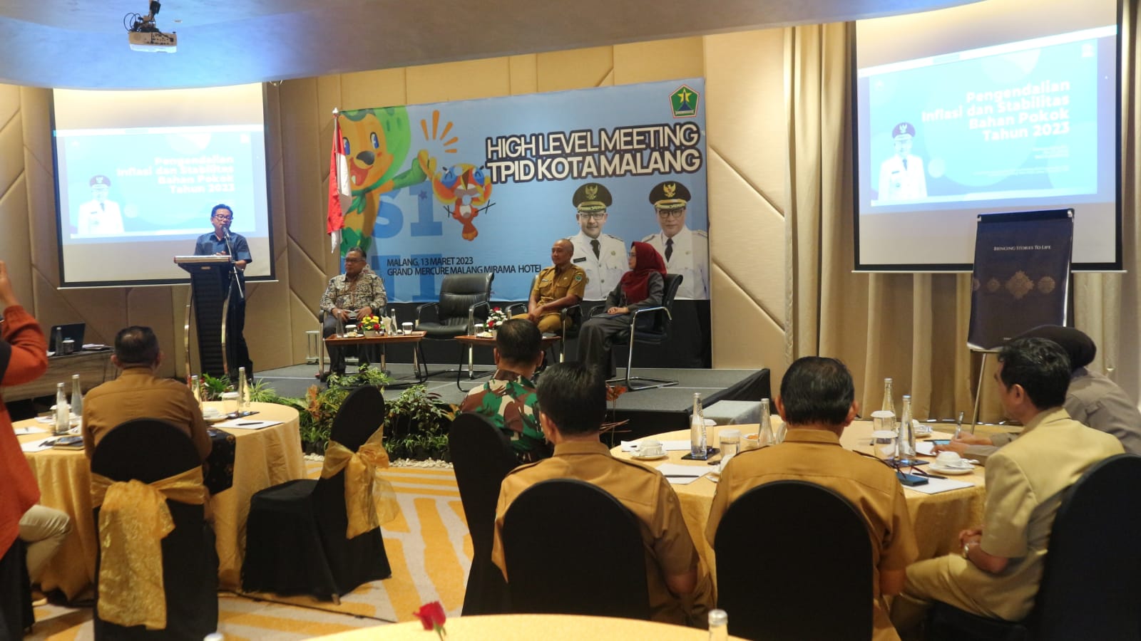 HLM TPID Kota Malang di Hotel Grand Mercure Kota Malang, Senin (13/3/2023). Foto: Pemkot Malang.
