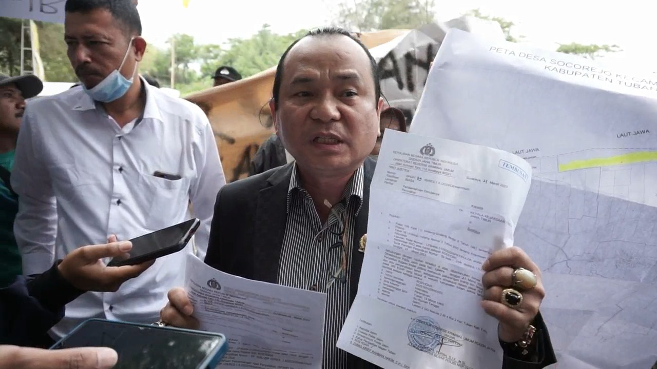 Kuasa Hukum ahli waris, Franky D Waruwu di kasus sengketa tanah Pantai Semilir.