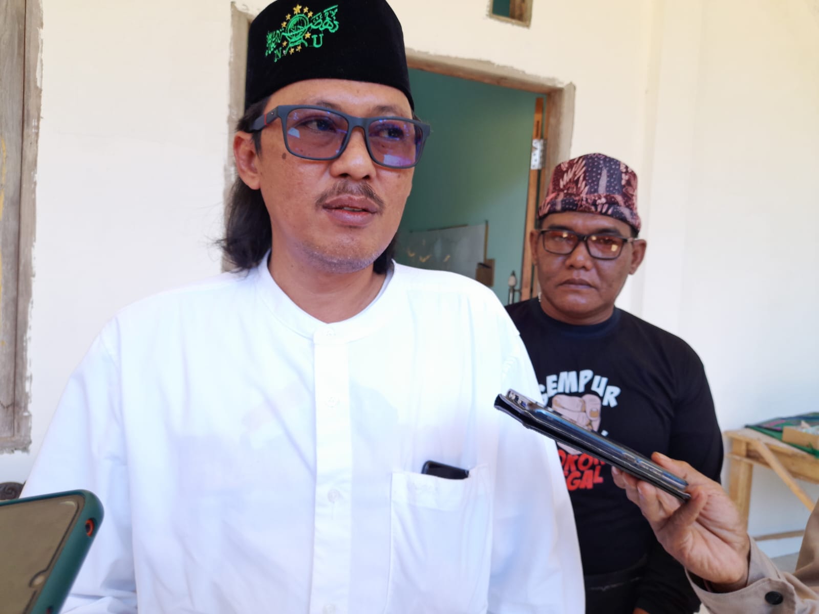 Ketua PCNU Kabupaten Bangkalan Kiai Makki Nasir.