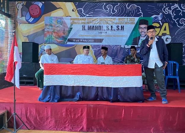 Wakil Ketua Komisi D DPRD Jatim Kang Mahdi saat Reses di Probolinggo, Jumat (14/7/2023).