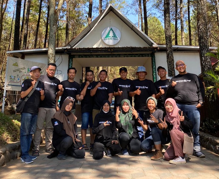 Acara peringatan HUT Surabaya Pagi  di lokasi wisata alam Alas Venus Trawas (AVT), Kabupaten Mojokerto. hari Sabtu (9/9/2023). SP/HIKMAH