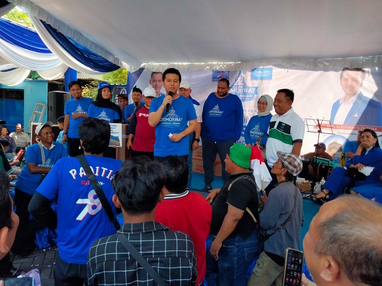 Emil Dardak dalam acara HUT ke-22 Partai Demokrat