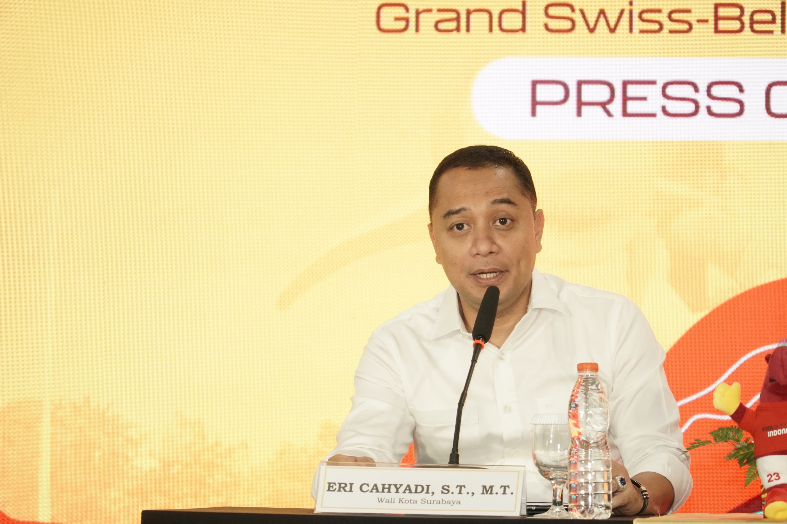 Wali Kota Surabaya Eri Cahyadi. SP/PSSI