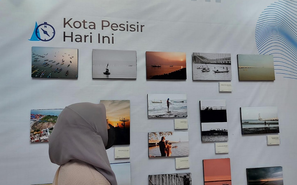 Pameran dengan judul Diagram Pesisir dibuka mulai hari Kamis (29/9/2022) hingga Minggu (2/10/2022) di Alun-Alun Kota Surabaya. SP/AKSARADIA