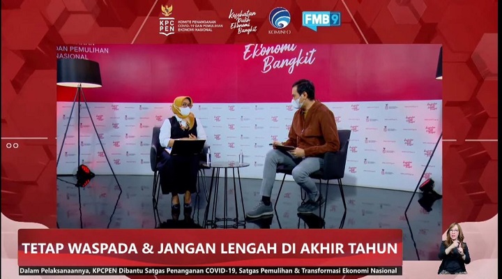Dialog Media Center Forum Merdeka Barat (FMB9) - KPCPEN, Rabu (8/12/2021)