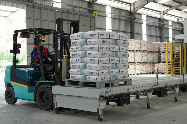 MKI hadirkan produk mortar berkualitas sebagai solusi dinding, lantai, keramik dan perbaikan bangunan yang ramah lingkungan dan efisien didukung teknologi produksi modern serta fasilitas research and development center. SP/SIG