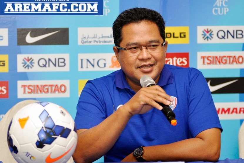 Ketua Panpel Arema FC Abdul Haris.