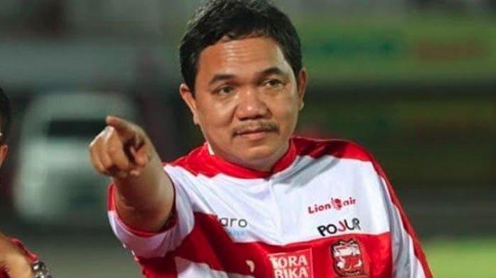 Presiden Madura United, Achsanul Qosasi. Foto: instagram (@maduraunited.fc).