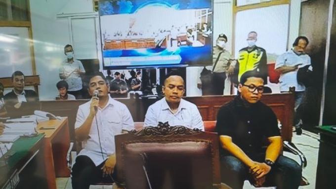 Sidang mantan Kasat Reskrim Polres Jaksel, AKBP Ridwan Soplanit, Kamis kemarin (3/11/2022), 