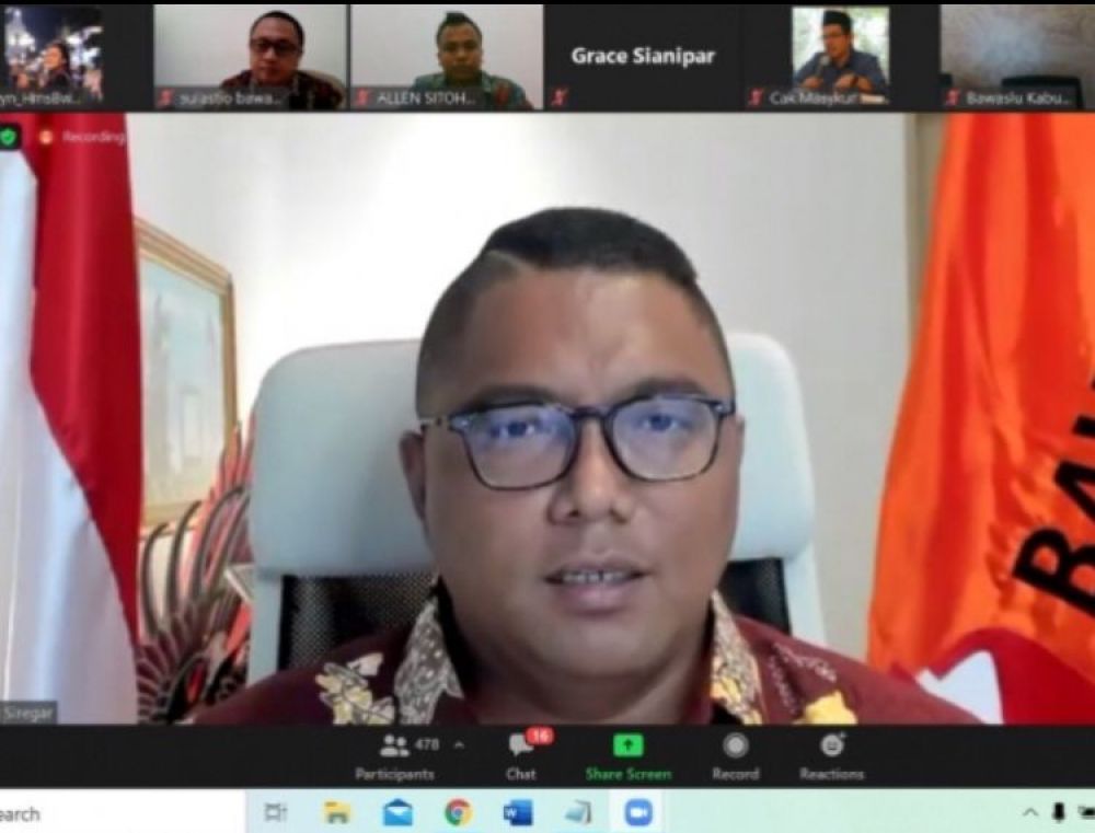 Anggota Bawaslu RI, Fritz Edward Siregar. SP/ Dok. Bawaslu RI