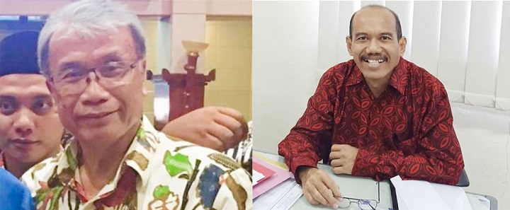 Sugijanto (kiri) Agus Sekarmadji (kanan)