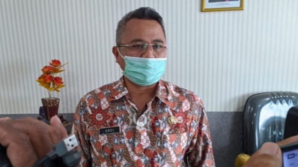 Ardi Septianto, Juru Bicara Satgas Covid-19 Kab Mojokerto. SP/ SM