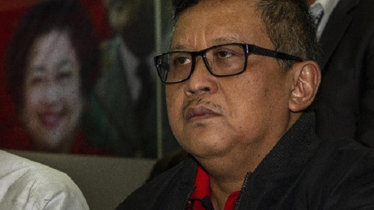 Hasto Kristiyanto selaku Sekretaris Jenderal PDI Perjuangan (PDIP) .