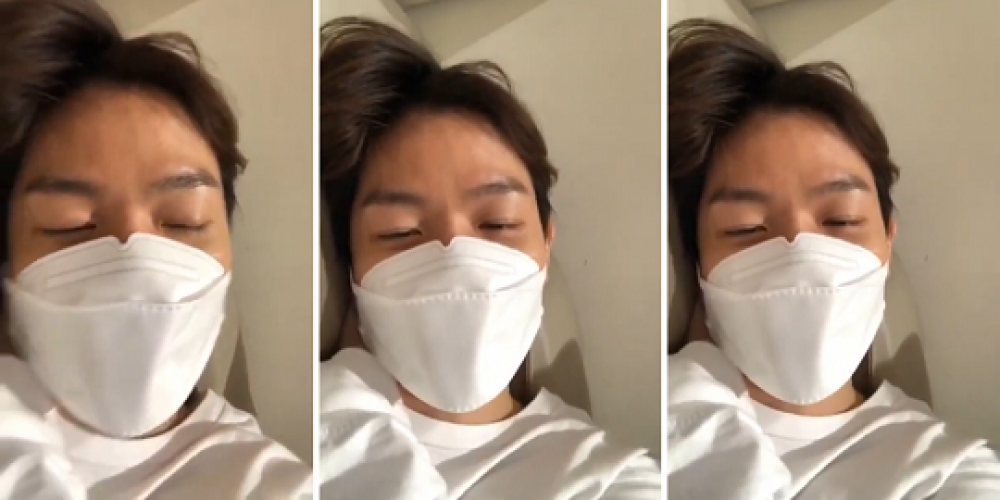  Instagram Live saat grup SuperM . 