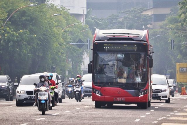 Layanan bus dengan skema buy the service (BTS) akan mulai beroperasi akhir tahun 2021 di Kota Surabaya. SP/RDSBY