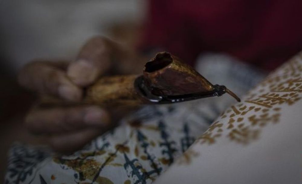 Ilustrasi membatik. SP/ CNN