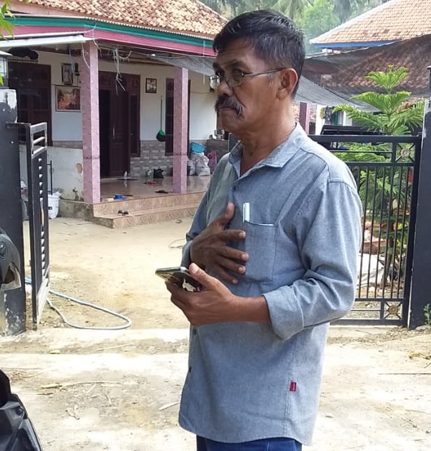 Ketua LSM Super Ahmad Zaini, saat ditemui reporter Surabaya pagi. SP/Ainur Rahman