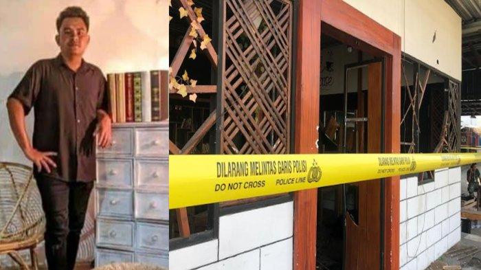 Salah satu kafe yang ikut dirusak setelah mengetahui seorang mahasiswa Universitas Tribhuwana Tungga Dewi, Krisnael Murri meninggal dunia usai dikeroyok di belakang Kampus UMM Malang, Minggu (25/6/2023) dinihari kemarin.