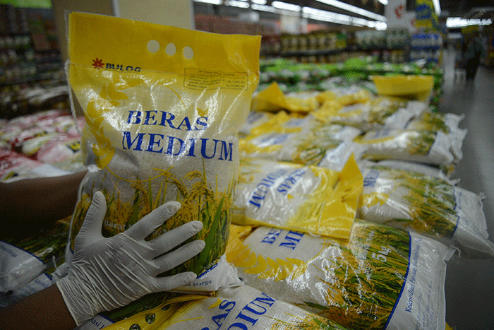 Harga Beras Medium  di Kota Malang Masih Tinggi