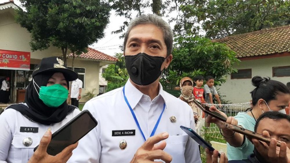 Ketua Gugus Tugas Percepatan penanganan Covid-19 Kota Bogor Dedie A Rachim. SP/ DECOM