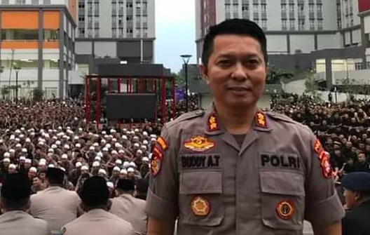 AKBP Buddy Alfrits Towoliu semasa hidup saat menjadi Kasat Narkoba Polres Jakarta Timur.