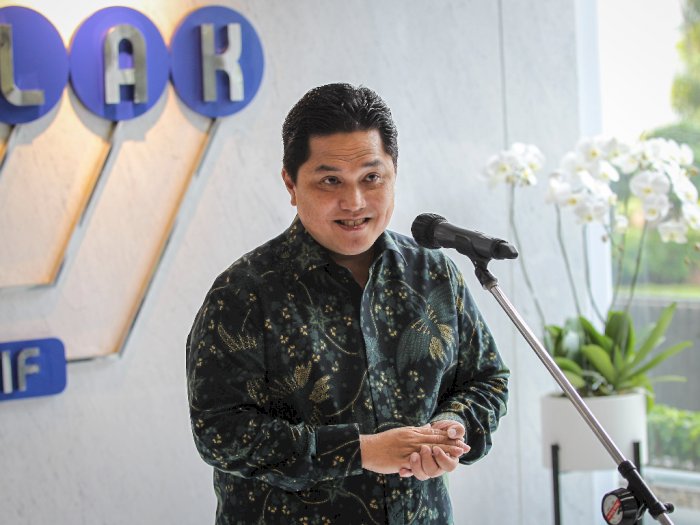 Menteri BUMN Erick Thohir.