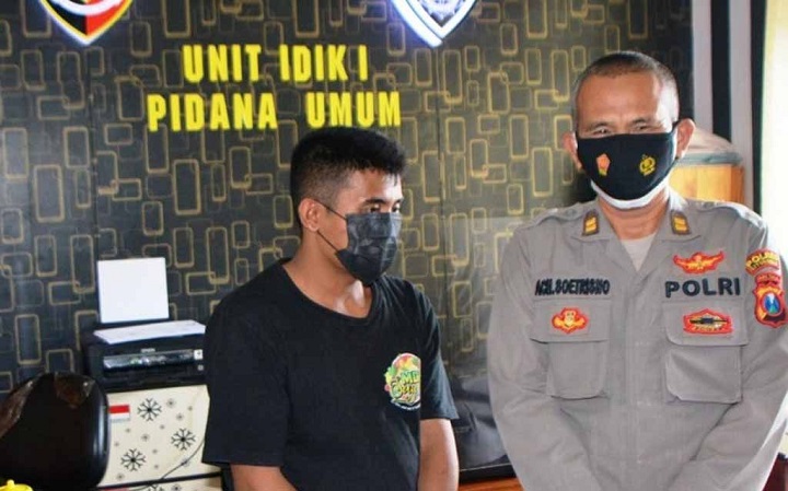 Syamsul Arifin, DPO curas yang berhasil diamankan Polres Situbondo.