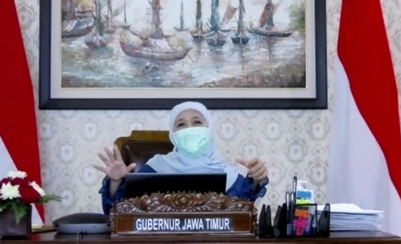 Gubernur Jawa Timur, Khofifah Indar Parawansa SP/Humas Pemprov Jatim
