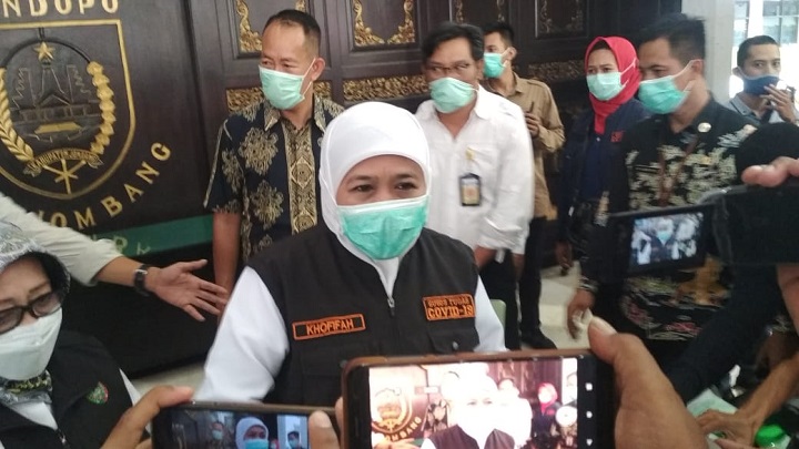 Gubernur Jawa Timur, Khofifah Indar Parawansa. (SP/M. Yusuf) 