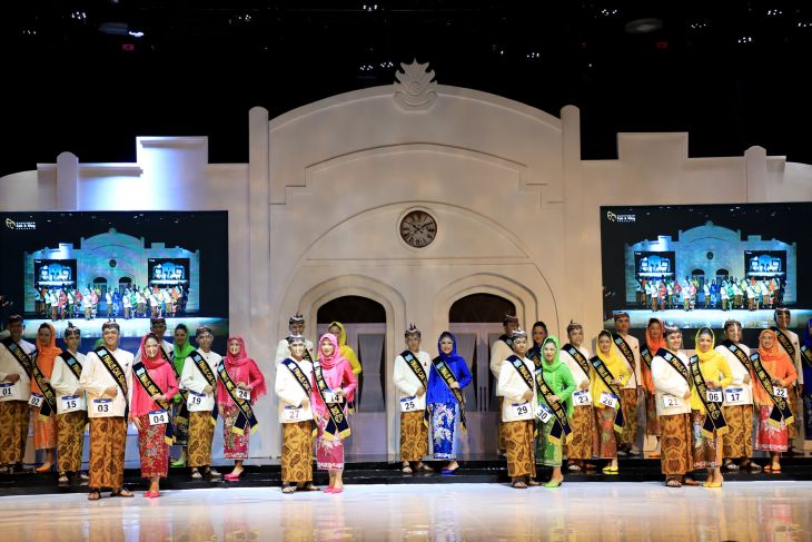 Grand final pemilihan Cak dan Ning Kota Surabaya di Balai Budaya pada Sabtu (27/11) malam. SP/HUMAS PEMKOT SURABAYA