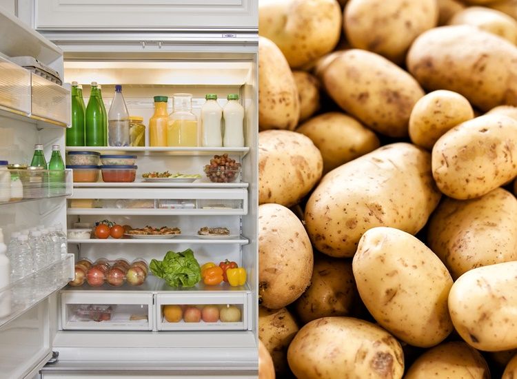 Kentah mentah dilarang disimpan di dalam lemari es karena memicu kanker dan buruk bagi kesehatan. SP/ SBY