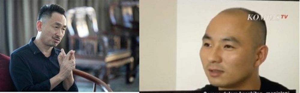 Huang Chunhao  saat menceritakan semua kisah hidupnya yang hancur karena judi online dan disembuhkan oleh mantan pejudi Si Guoqi.