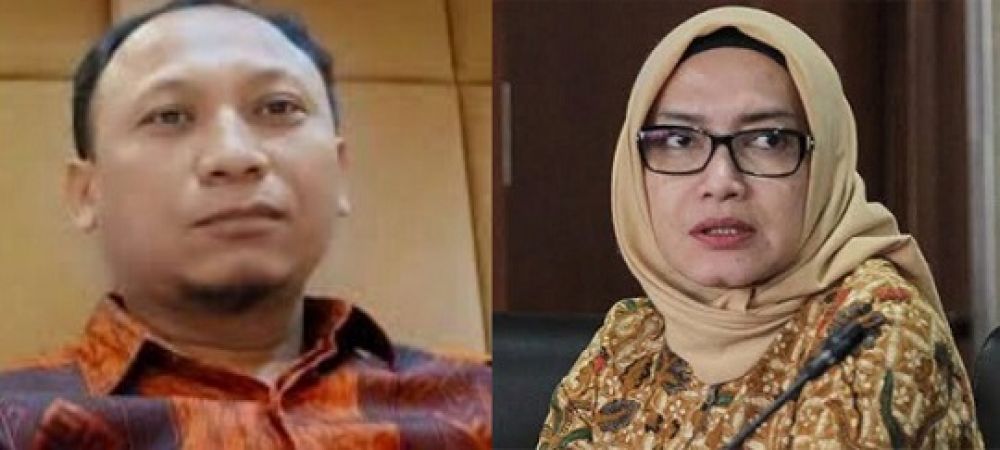 Akhmad Roni (kiri) Evi Novida Ginting Manik (kanan)
