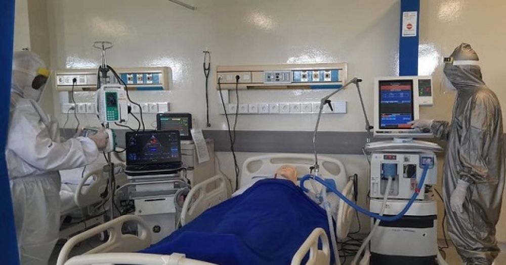 Ilustrasi pasien covid-19