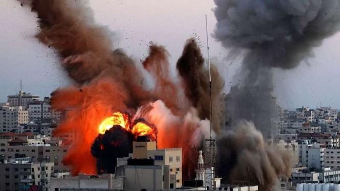 Israel tidak menetapkan kerangka waktu untuk mengakhiri pertempuran di Gaza. SP/ Associated Press 