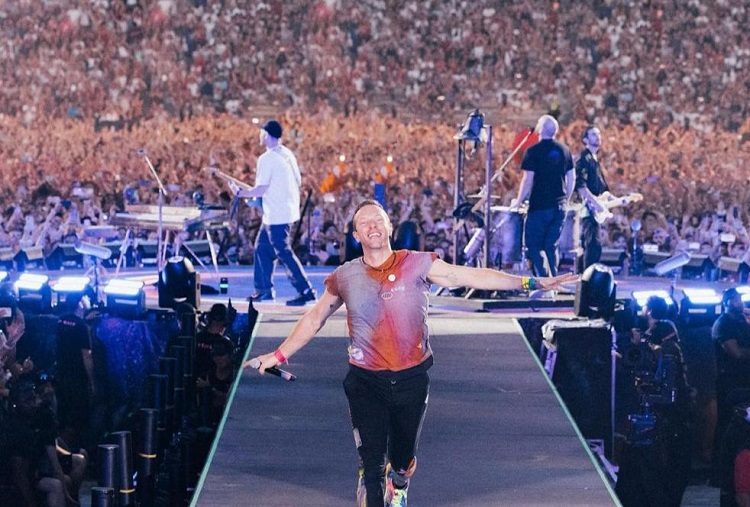 Konser tur Coldplay di berbagai negara. SP/ SBY