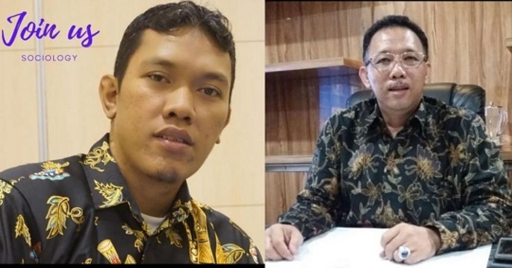 Pemerhati korupsi, Umar Solehuddin (kiri) dan Ketua DPD Kongres Advokat Indonesia (KAI) Jawa Timur, Abdul Malik (kanan)
