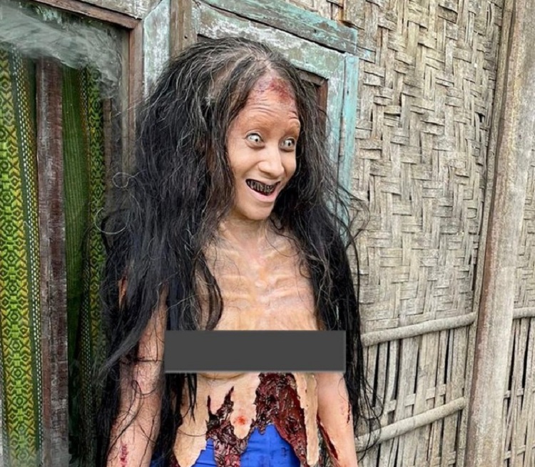 Sosok hantu Sengarturih yang diperankan oleh Dayinta Melira. SP/ JKT